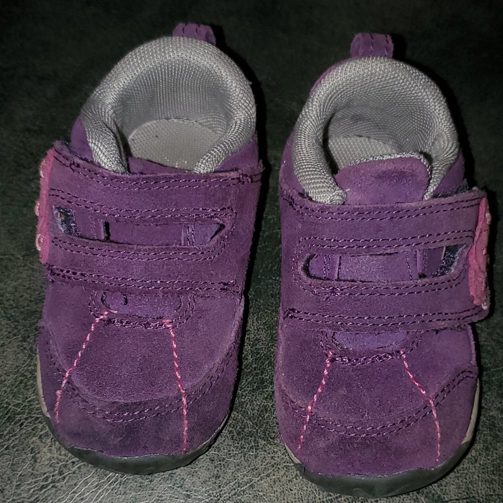 Toddler 5 Purple Merrell Shoes Gently Used